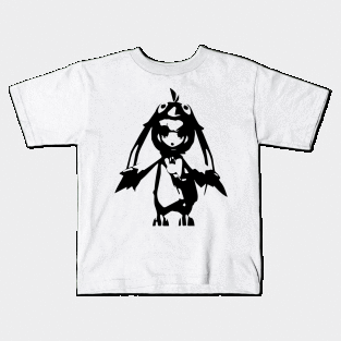 Harpu minimal silhouette white Kids T-Shirt